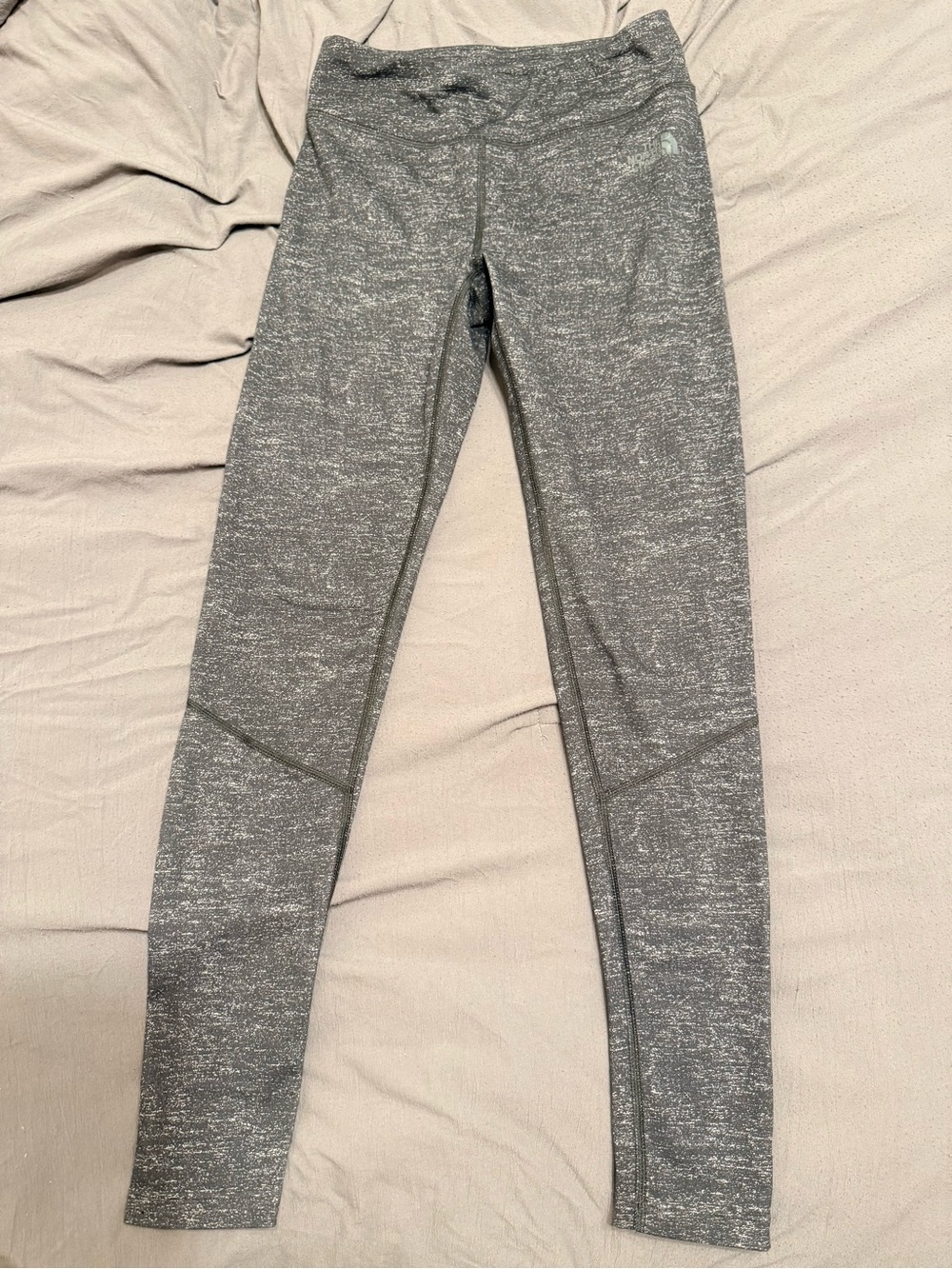 The North Face Heathered Charcoal Performance Leggings